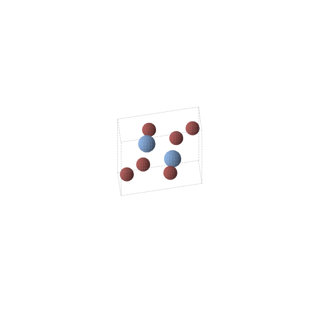 Crystal structure of AcBr3 (hexagonal, P63/m (No. 176))