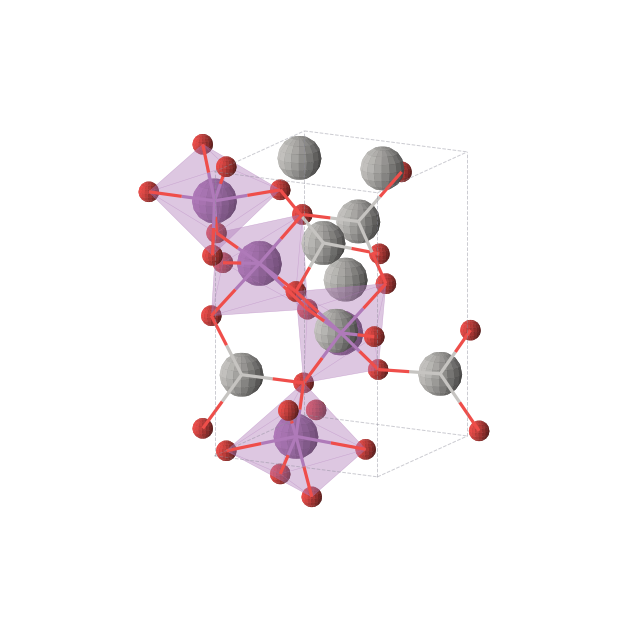 Crystal structure of Ag2BiO3 (orthorhombic, Pnn2 (No. 34))