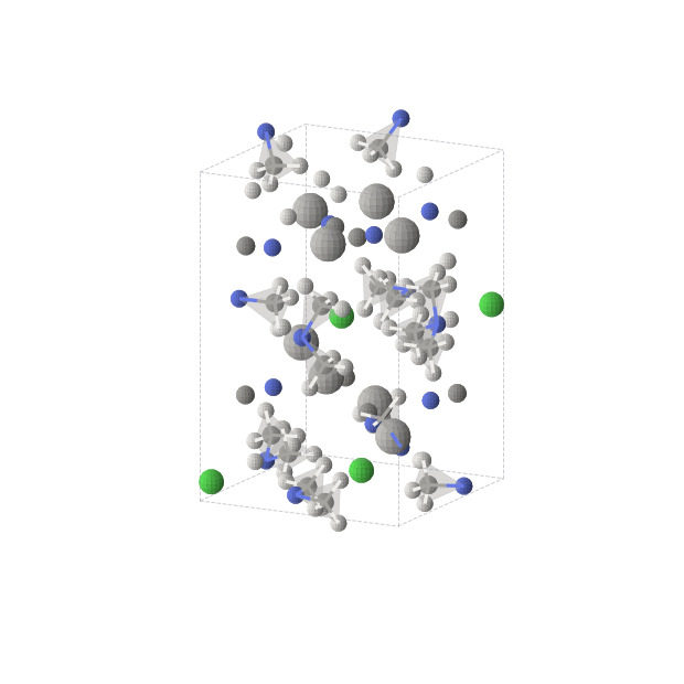 Crystal structure of Ag8C24Cl4H48N12 (orthorhombic, Pna21 (No. 33))