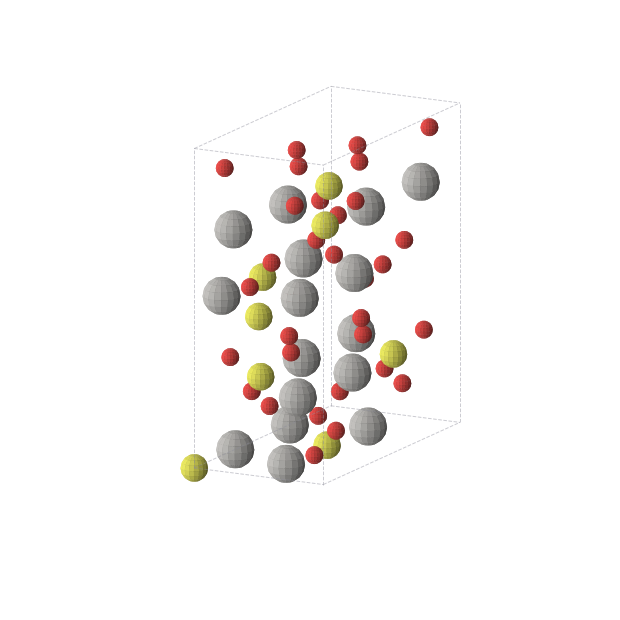 Crystal structure of Ag2SO4 (orthorhombic, Fddd (No. 70))