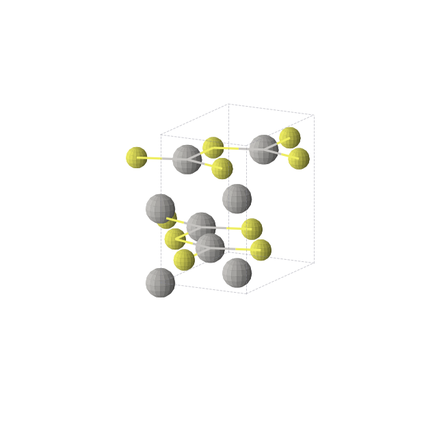 Crystal structure of Ag2S (monoclinic, P21/m (No. 11))