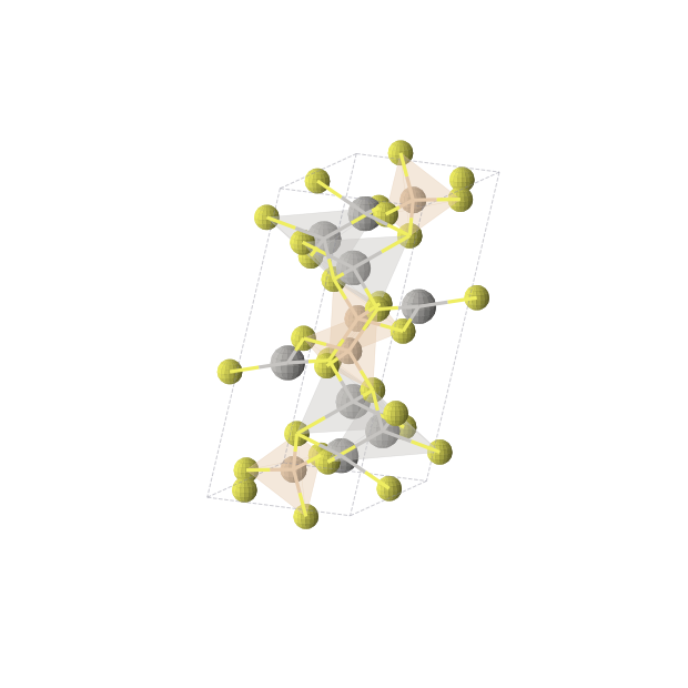 Crystal structure of Ag8S12Si4 (monoclinic, P21/c (No. 14))