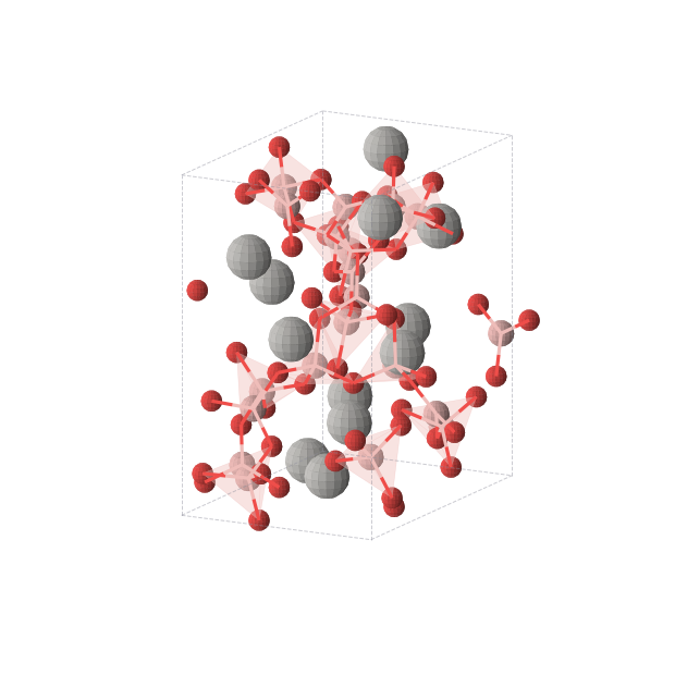 Crystal structure of Ag12B20O36 (orthorhombic, P212121 (No. 19))