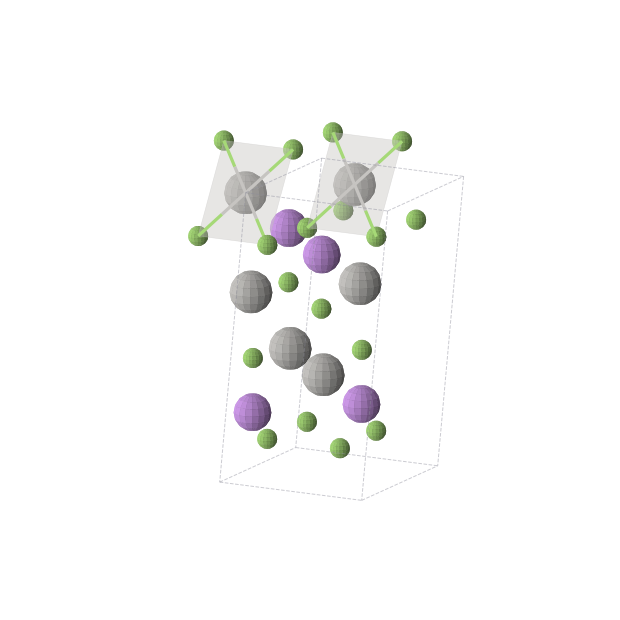 Crystal structure of Li2Ag3F6 (monoclinic, C2/m (No. 12))
