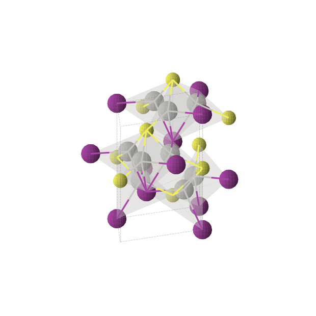 Crystal structure of Ag3SI (trigonal, R3 (No. 146))
