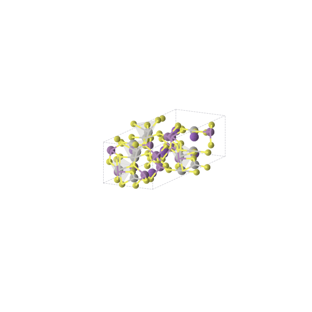 Crystal structure of K2Ag3Sb3S7 (orthorhombic, Cmc21 (No. 36))
