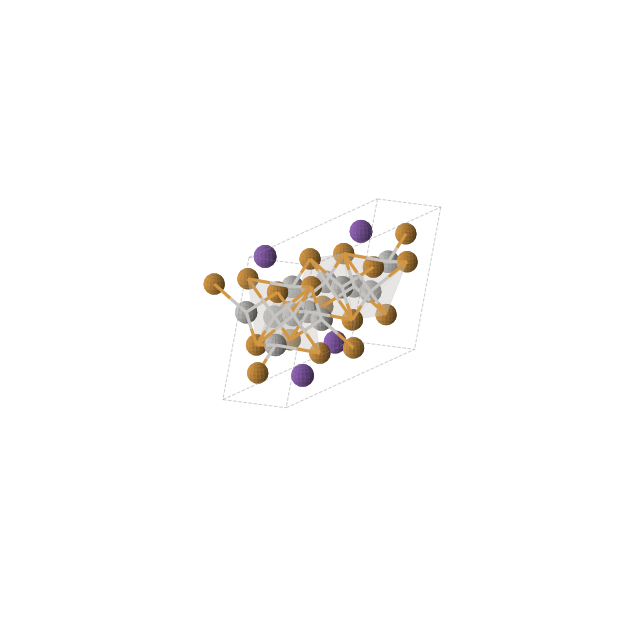 Crystal structure of Ag6Rb2Te4 (monoclinic, C2/m (No. 12))