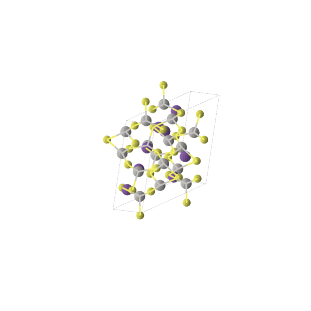 Crystal structure of Ag8Rb4S6 (monoclinic, C2/m (No. 12))