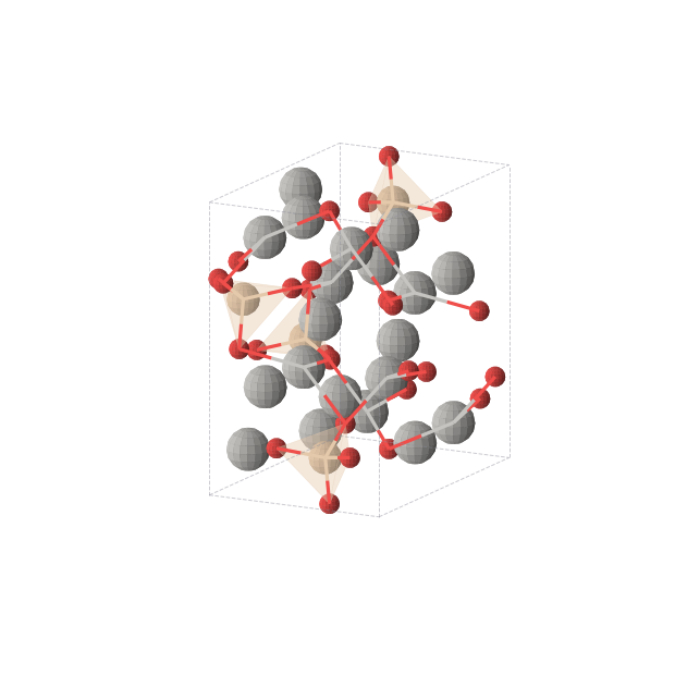 Crystal structure of Ag40O32Si8 (orthorhombic, Pnnm (No. 58))