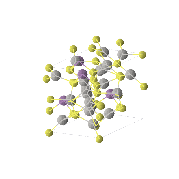 Crystal structure of Ag5SbS4 (orthorhombic, Cmc21 (No. 36))