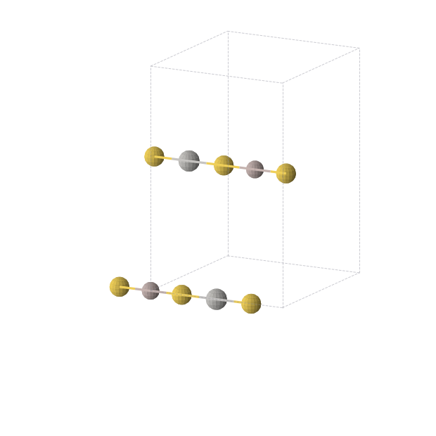 Crystal structure of Ag1Al1Au2 (orthorhombic, Immm (No. 71))