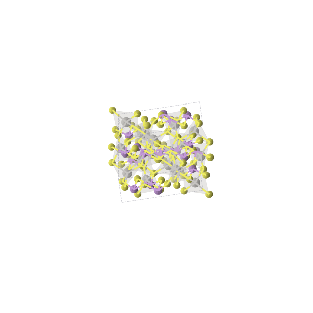Crystal structure of AgAsS2 (trigonal, R-3 (No. 148))