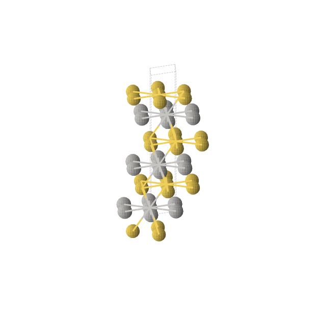 Crystal structure of AgAu (trigonal, R-3m (No. 166))