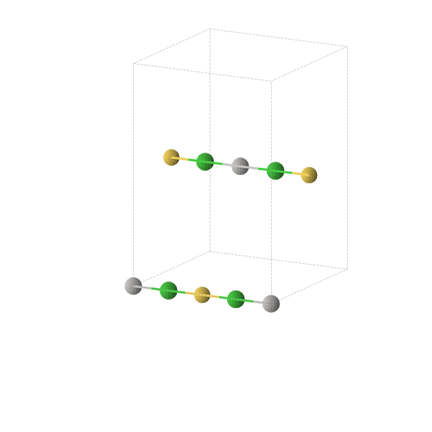 Crystal structure of Ag1Au1Ba2 (orthorhombic, Immm (No. 71))