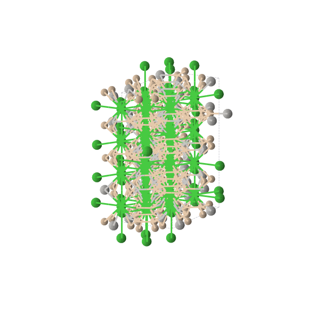 Crystal structure of Ag4Ba8Si12 (orthorhombic, Fddd (No. 70))