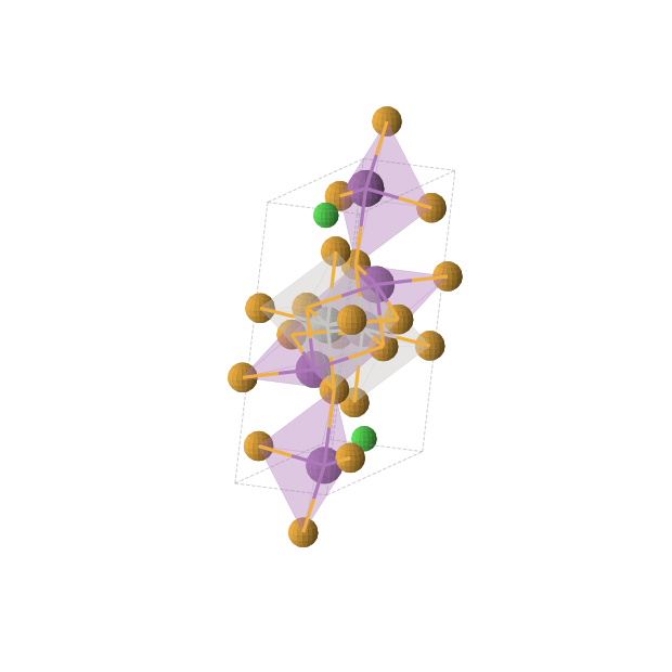 Crystal structure of Ag2Bi4Cl2Se6 (monoclinic, P21/m (No. 11))
