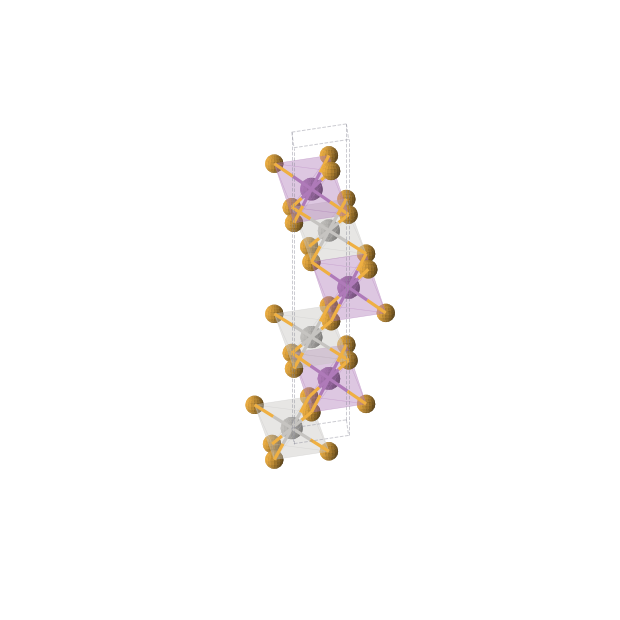 Crystal structure of AgBiSe2 (trigonal, R-3m (No. 166))