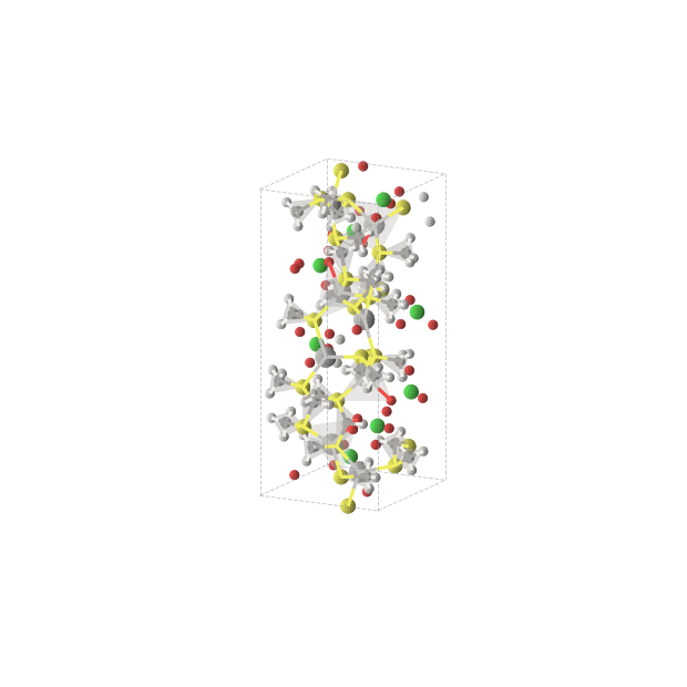 Crystal structure of AgC3ClH8O4S2 (orthorhombic, Pca21 (No. 29))