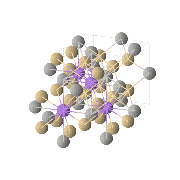 Crystal structure of Ag1Cd2Na1 (cubic, Fm-3m (No. 225))