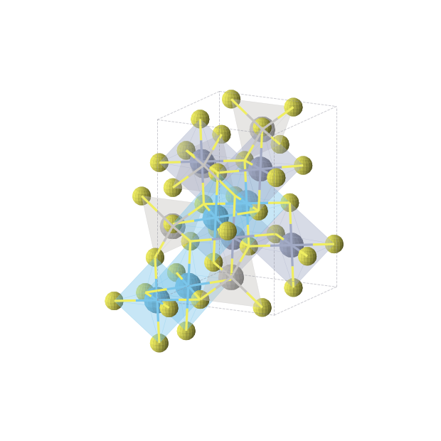 Crystal structure of HfCrAgS4 (orthorhombic, Imma (No. 74))