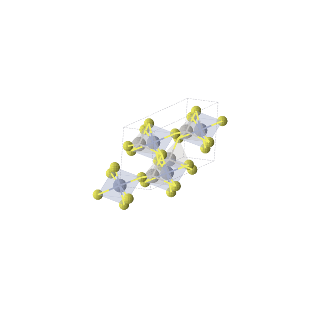 Crystal structure of CrAgS2 (monoclinic, Cm (No. 8))
