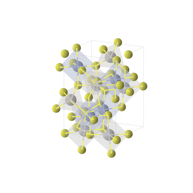 Crystal structure of TiCrAgS4 (orthorhombic, I212121 (No. 24))