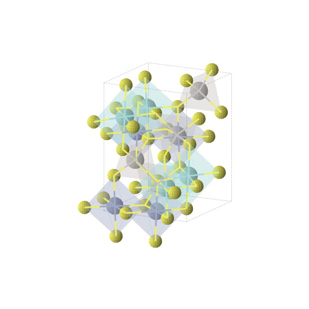 Crystal structure of ZrCrAgS4 (orthorhombic, Ima2 (No. 46))