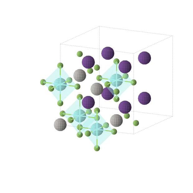 Crystal structure of AgCs2F6Y (cubic, Fm-3m (No. 225))