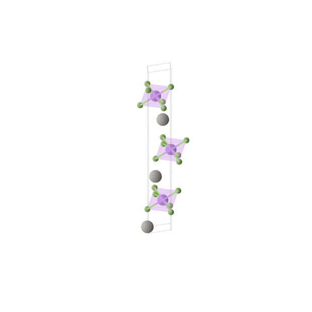 Crystal structure of LiAgF2 (trigonal, R-3m (No. 166))