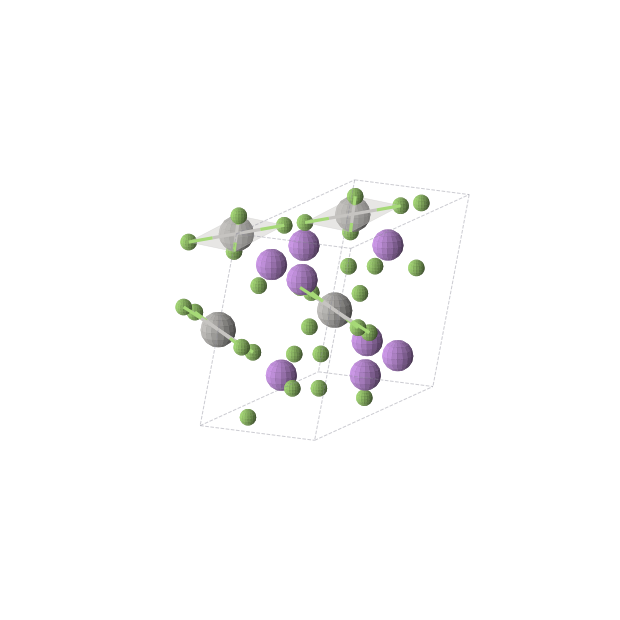 Crystal structure of Li2AgF5 (monoclinic, C2/c (No. 15))