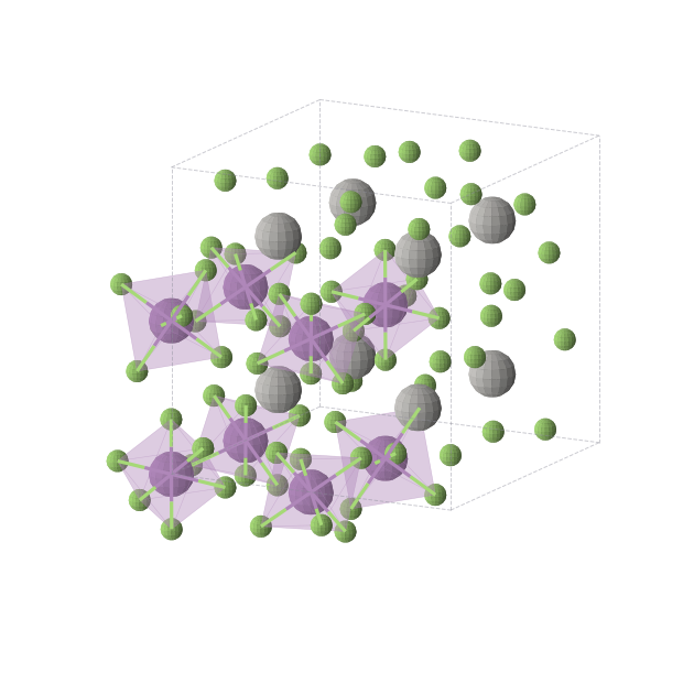 Crystal structure of AgF6Sb (cubic, Ia-3 (No. 206))