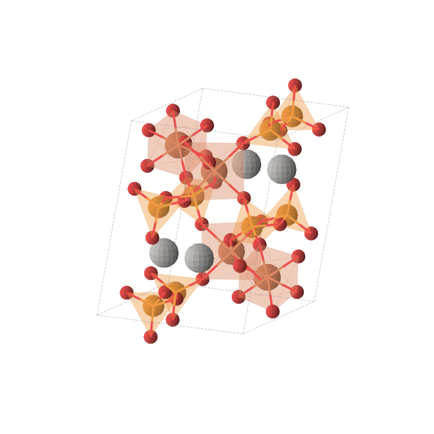 Crystal structure of Ag4Fe4O28P8 (monoclinic, P21/c (No. 14))