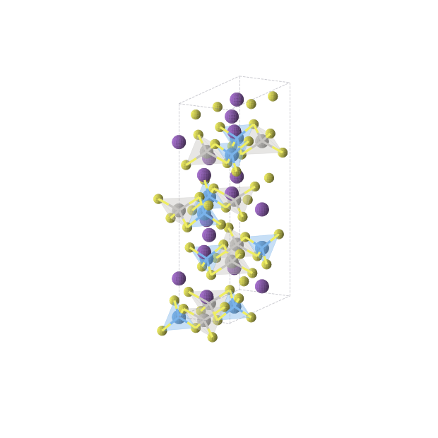 Crystal structure of Ag2K4S8Ta2 (orthorhombic, Fddd (No. 70))