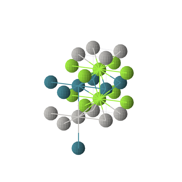 Crystal structure of Ag1Mg2Pd1 (tetragonal, P4/mmm (No. 123))