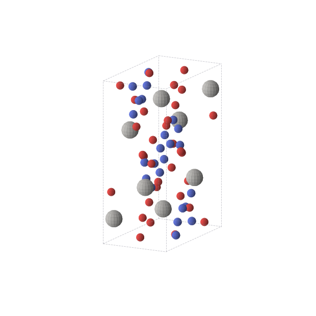 Crystal structure of AgN3O4 (orthorhombic, Pbca (No. 61))