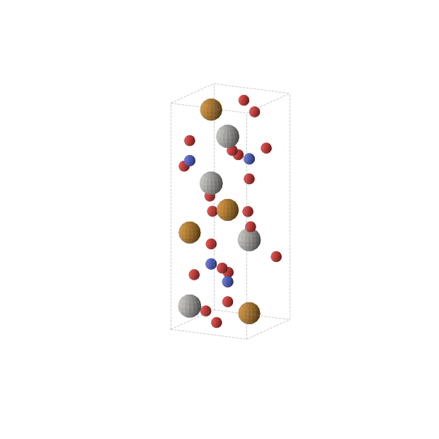 Crystal structure of Ag4N4O20Te4 (orthorhombic, Pbcn (No. 60))