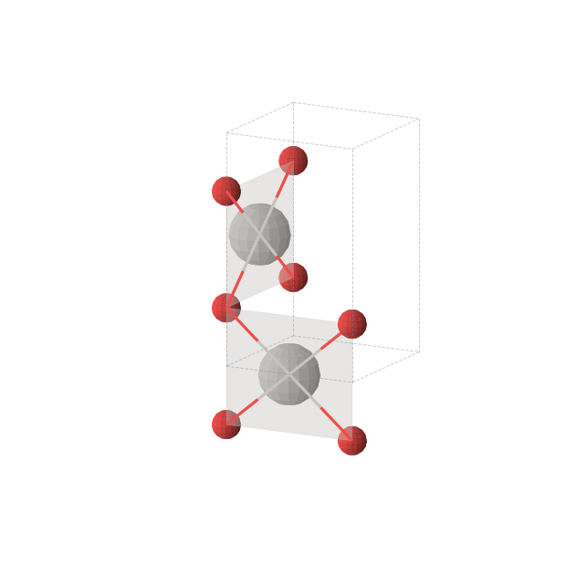 Crystal structure of AgO (tetragonal, P42/mmc (No. 131))
