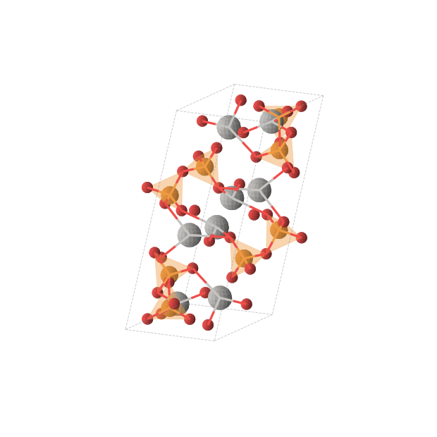 Crystal structure of AgPO3 (monoclinic, P21/c (No. 14))
