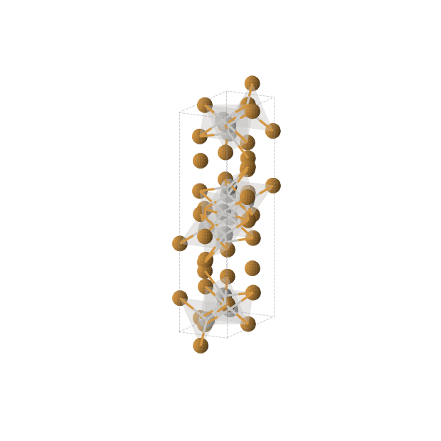 Crystal structure of AgTe (orthorhombic, Pnma (No. 62))