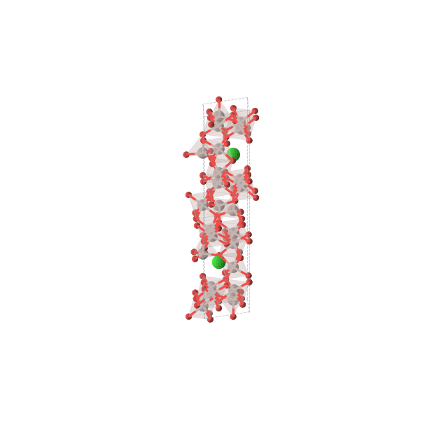 Crystal structure of SrAl12O19 (hexagonal, P63mc (No. 186))