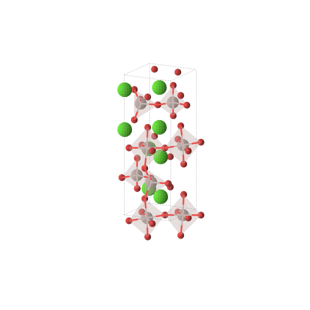 Crystal structure of Ca2Al2O5 (orthorhombic, Ima2 (No. 46))