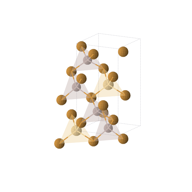 Crystal structure of Al2CdTe4 (tetragonal, I-4 (No. 82))