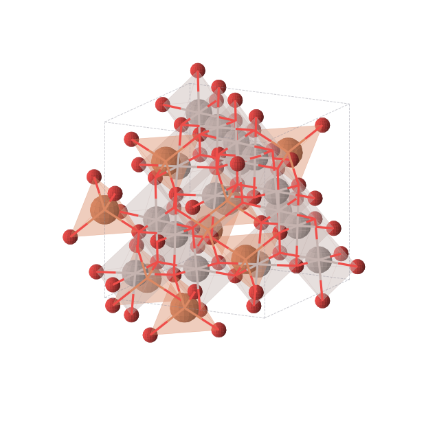 Crystal structure of Al2FeO4 (cubic, Fd-3m (No. 227))