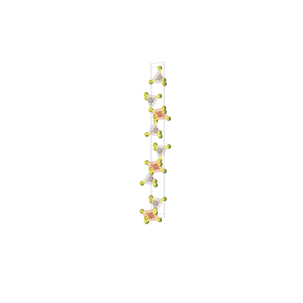 Crystal structure of Al2FeS4 (trigonal, R-3m (No. 166))