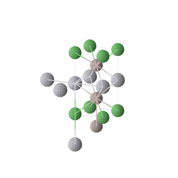 Crystal structure of Al2NiPt (tetragonal, P4/mmm (No. 123))