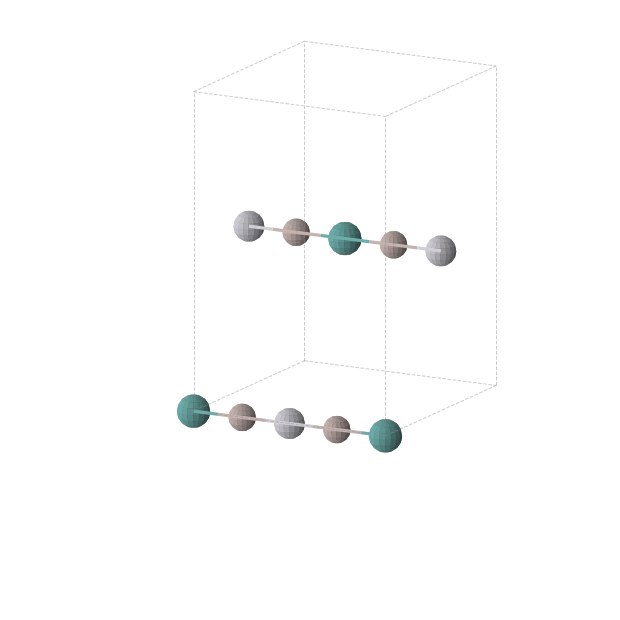 Crystal structure of Al2Pt1Tc1 (orthorhombic, Immm (No. 71))
