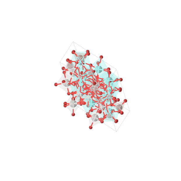 Crystal structure of Y3Sc2Al3O12 (cubic, Ia-3d (No. 230))