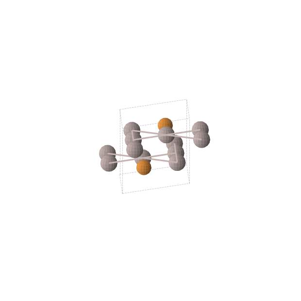 Crystal structure of Al3P (hexagonal, P63/mmc (No. 194))