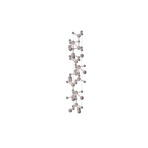 Crystal structure of Al4C3 (trigonal, R-3m (No. 166))