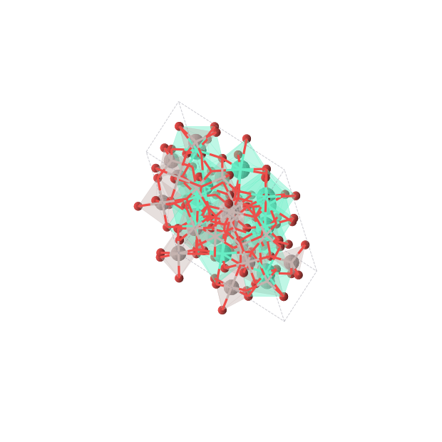 Crystal structure of Tb3Al5O12 (cubic, Ia-3d (No. 230))